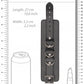 Shots Toys | Ouch! Bonded Leather Hand or Ankle Cuffs - With Adjustable Straps
