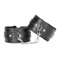 Shots Toys | OUCH! Plush Bonded Leather Ankle Cuffs - With Adjustable Straps