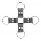 Shots Toys | OUCH! Bonded Leather Hogtie With Hand and Ankle Cuffs