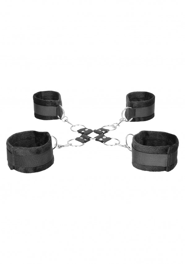 Shots Toys | OUCH! Velcro Hogtie With Hand and Ankle Cuffs