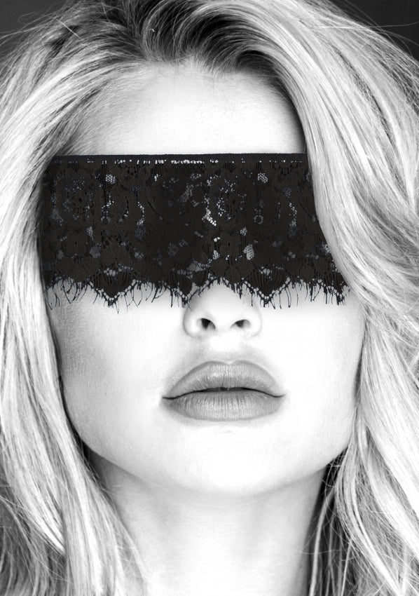 Shots Toys | OUCH! Lace Mask - With Elastic Straps