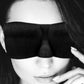 Shots Toys | OUCH! Satin Curvy Eye Mask - With Elastic Straps