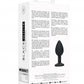 Shots Toys | OUCH! Silicone Butt Plug with Removable Jewel