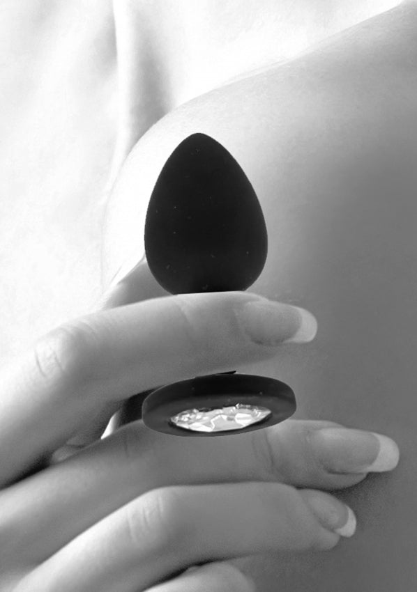 Shots Toys | OUCH! Silicone Butt Plug with Removable Jewel