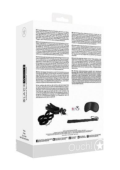 Shots Toys | Ouch! Bondage Belt Restraint System