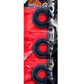 OxBalls RINGER 3-pack cockring plus+SILICONE™ special edition NIGHT