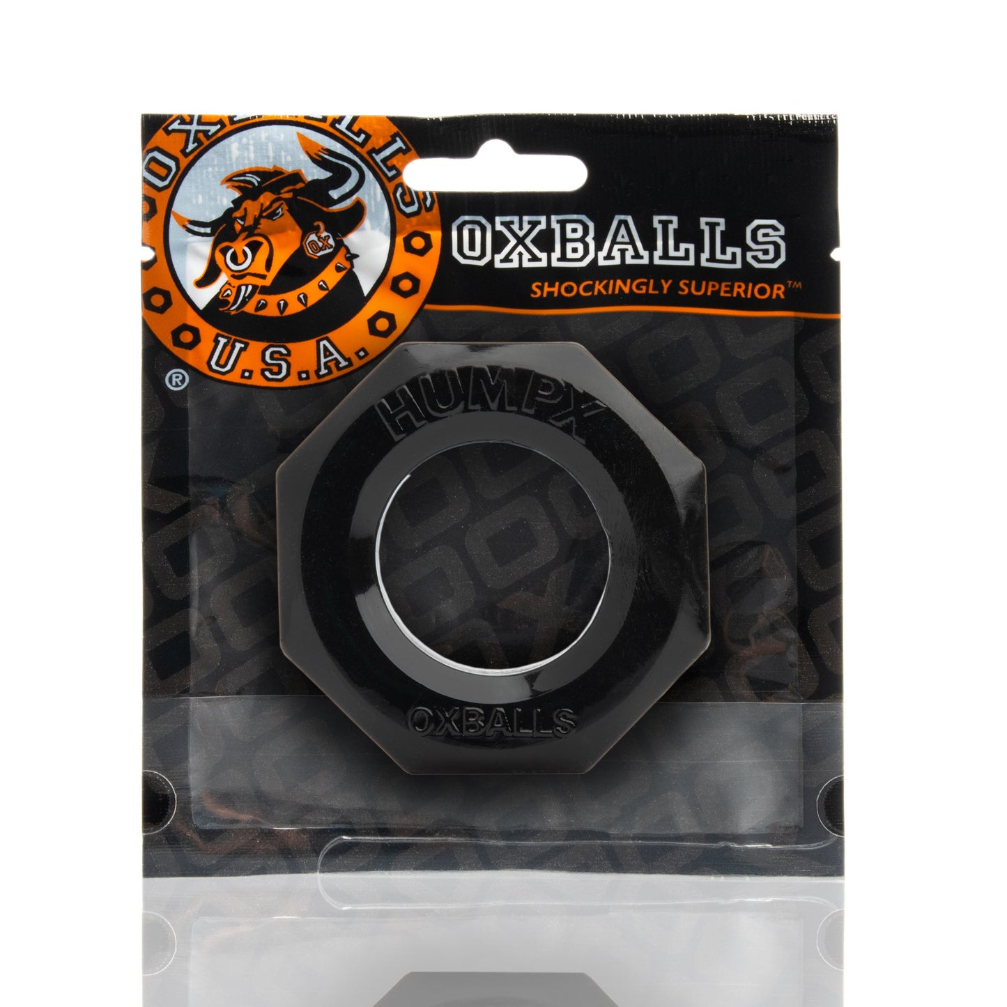 OXBalls HUMPX Larger Screw Cockring Cock Ring BLACK