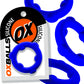 OxBalls Spinner Silicone Ring Blue