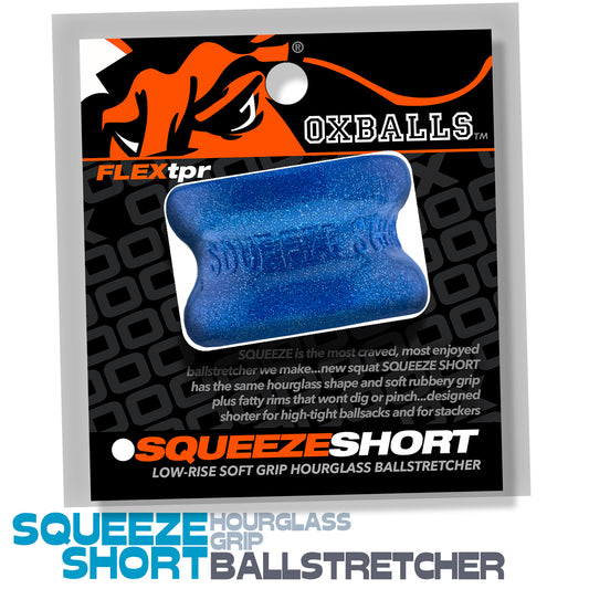 OxBalls Squeeze Short Ballstretcher Blue Fire