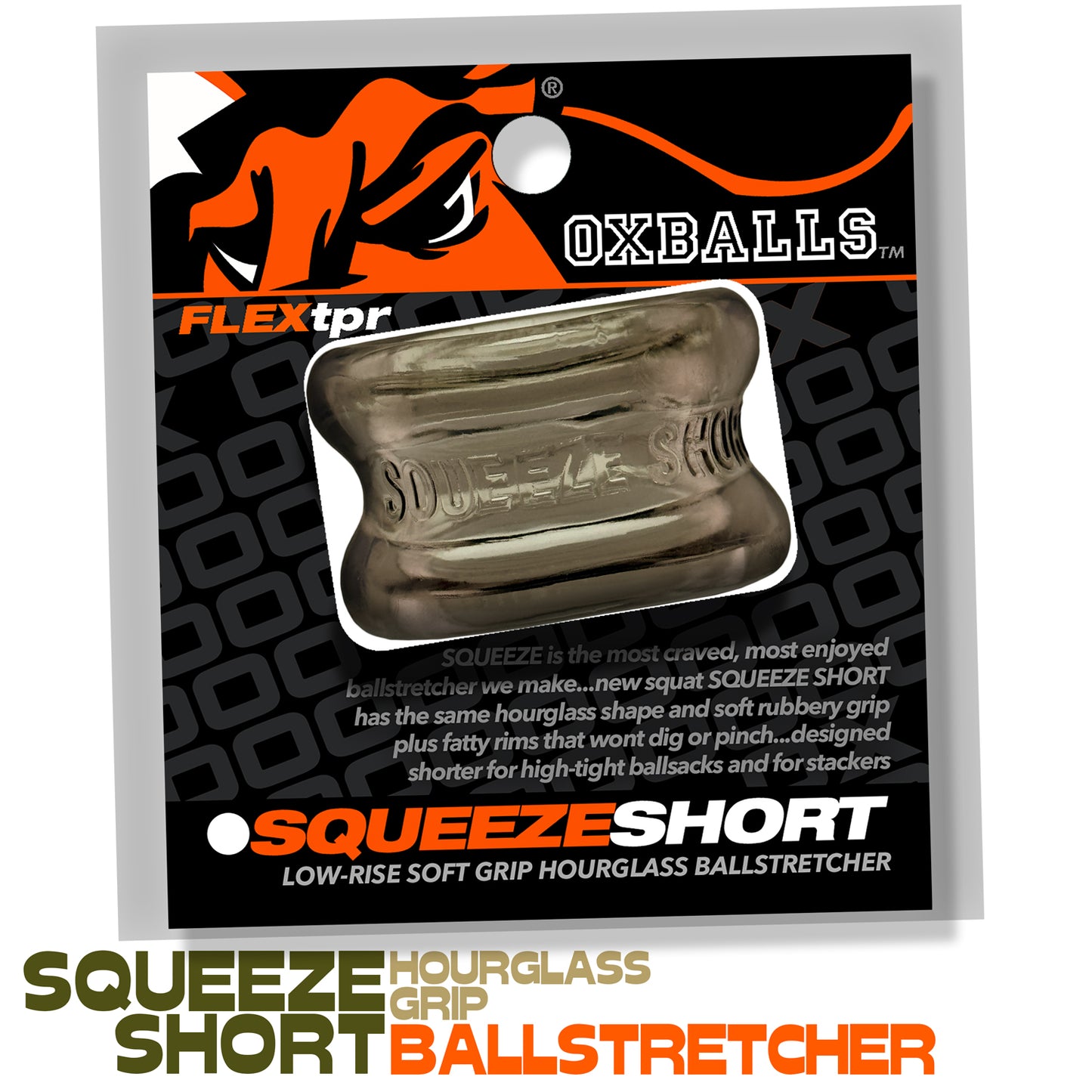 OxBalls Squeeze Short Ballstretcher Storm