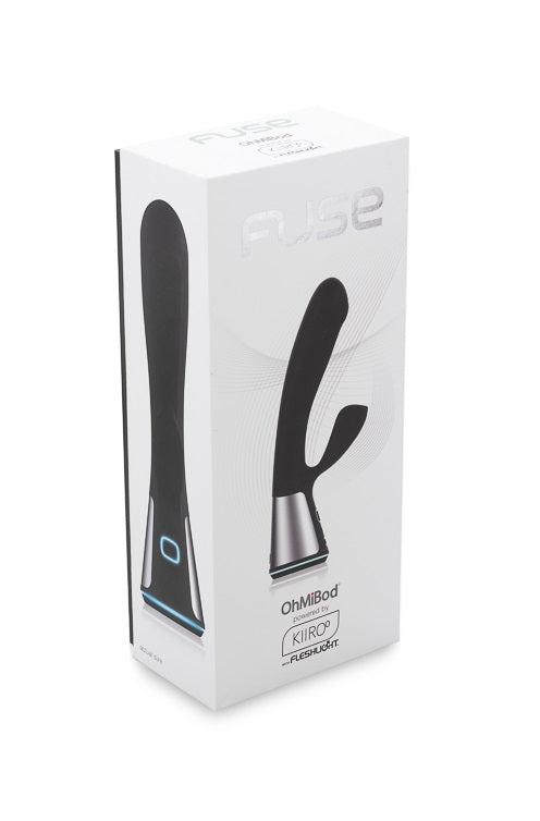 Kiiroo Fuse Interactive Dual-Stim G-Spot Vibrator - Black