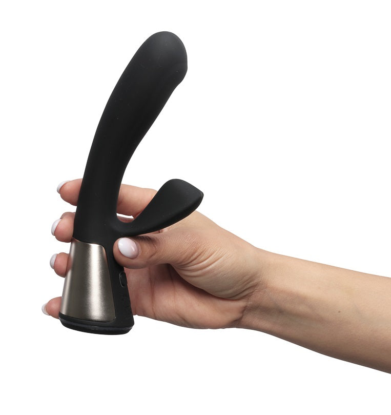Kiiroo Fuse Interactive Dual-Stim G-Spot Vibrator - Black