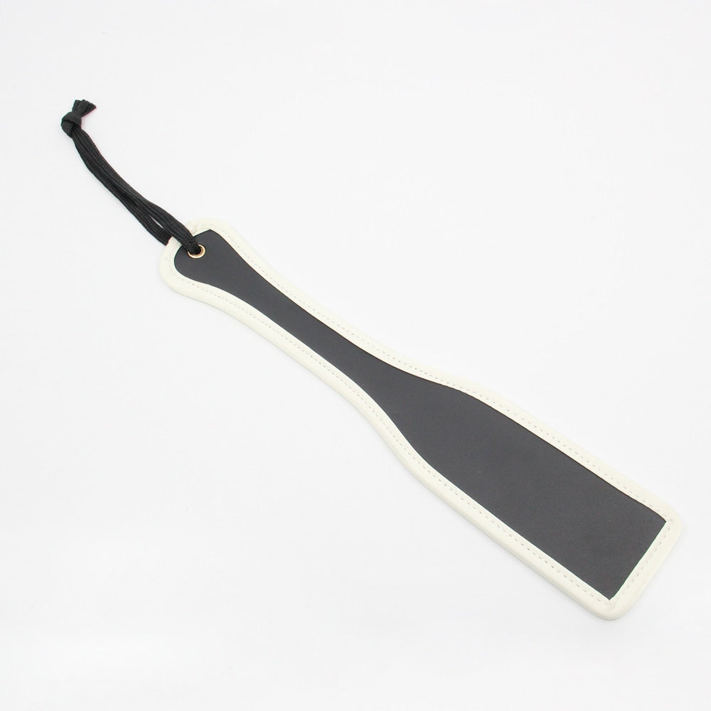 Love In Leather Black & Glow In The Dark Paddle PAD068