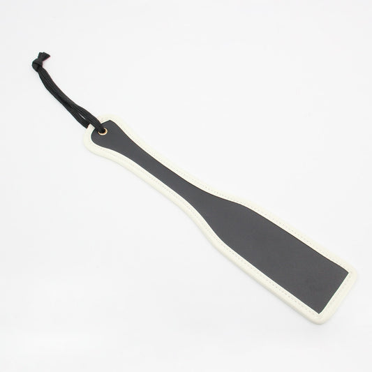 Love In Leather Black & Glow In The Dark Paddle PAD068