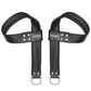 Shots Toys | Suspension Cuffs Saddle Leather Hands & Feet - Black