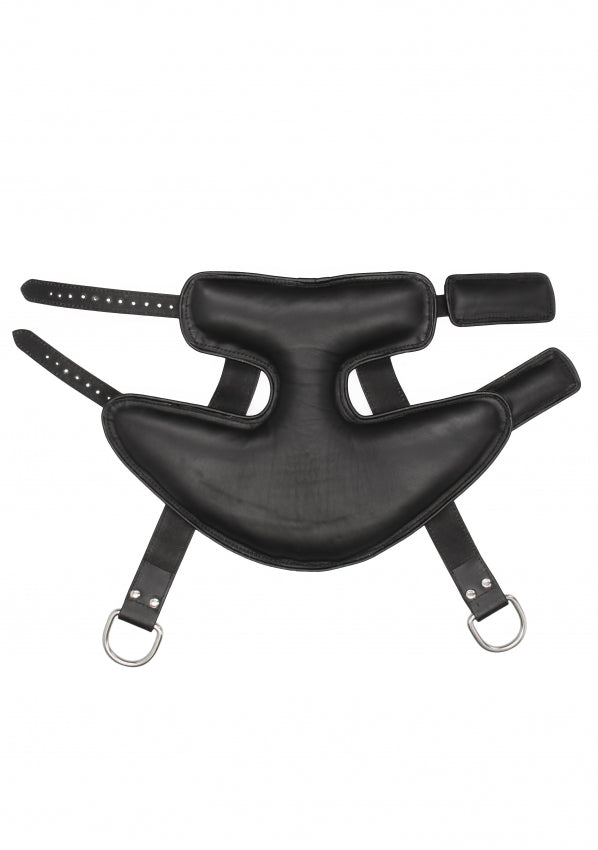Shots Toys | Suspension Cuffs Saddle Leather Heavy Duty - Black