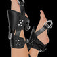 Shots Toys | Suspension Cuffs Saddle Leather Heavy Duty - Black
