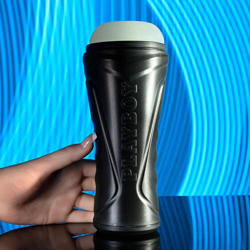 Playboy Pleasure THE URGE MEDIUM - Clear Medium Stroker Masturbator