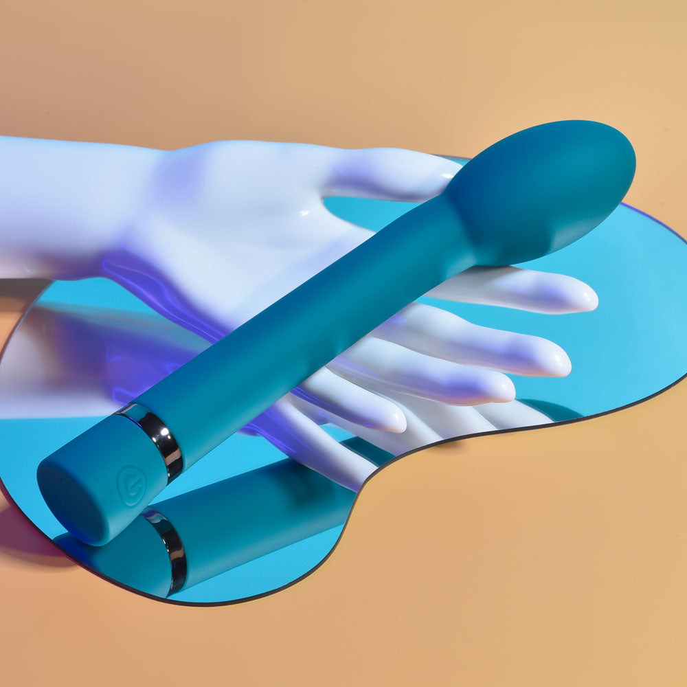 Playboy Pleasure ON THE SPOT Blue 21.6cm USB Rechargeable G-Spot Vibrator