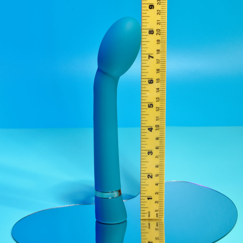 Playboy Pleasure ON THE SPOT Blue 21.6cm USB Rechargeable G-Spot Vibrator