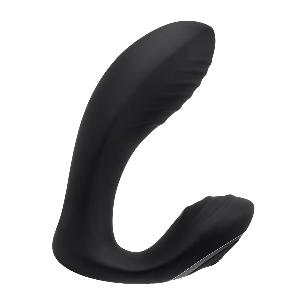 Playboy Pleasure PLAY TIME Black 12.7cm USB Rechargeable G-Spot P-Spot Vibrator