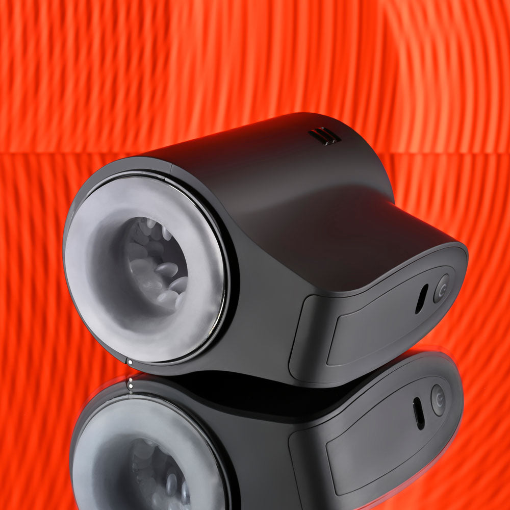 Playboy Pleasure COME ALONG - USB Rechargeable Vibrating Stroker Masturbator