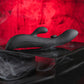 Playboy Pleasure THATS THE SPOT - Black 23.3cm Rabbit Vibrator with G-Spot Tapper