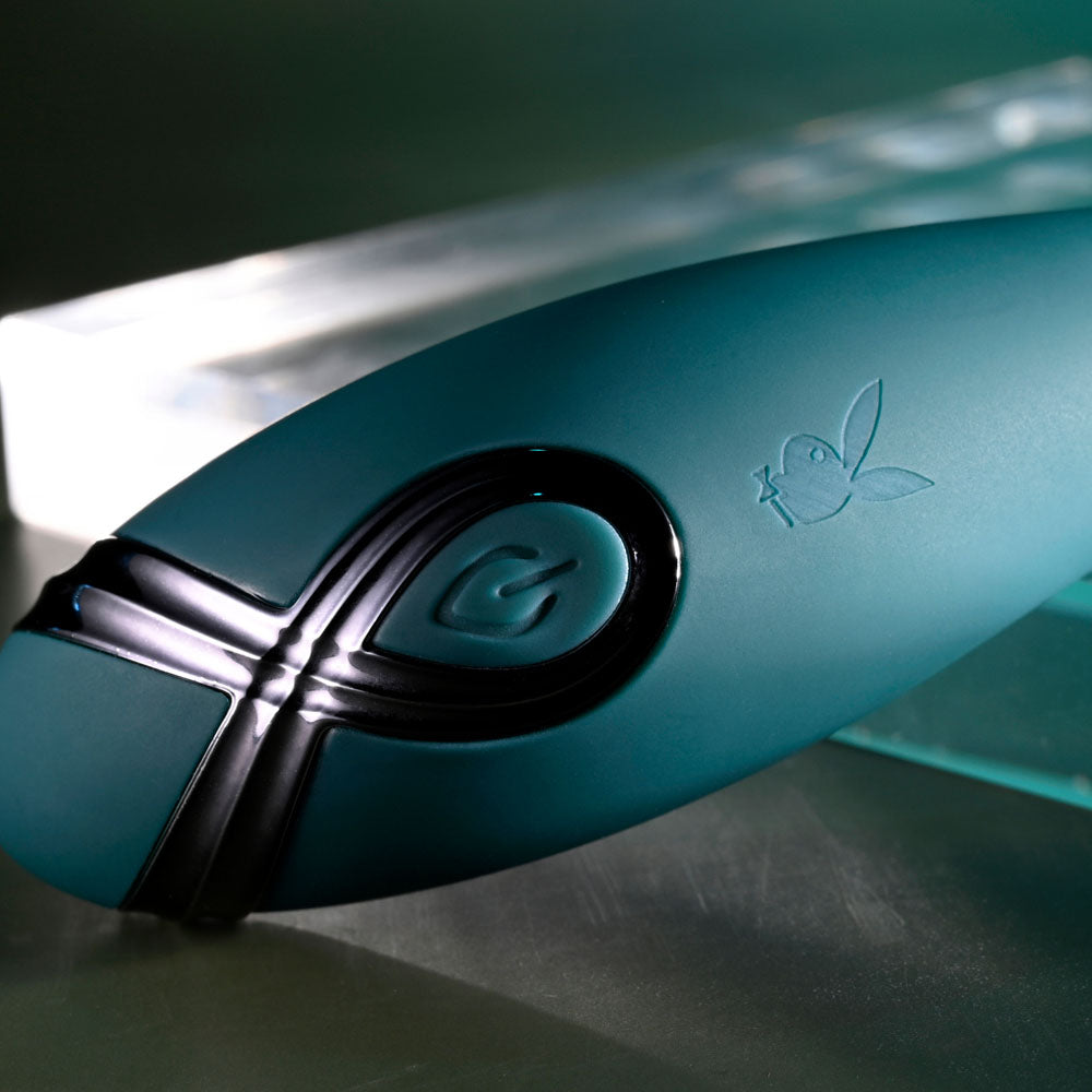 Playboy Pleasure PINPOINT PERFECTION - Green 19.3cm Poseable Bendable Vibrator