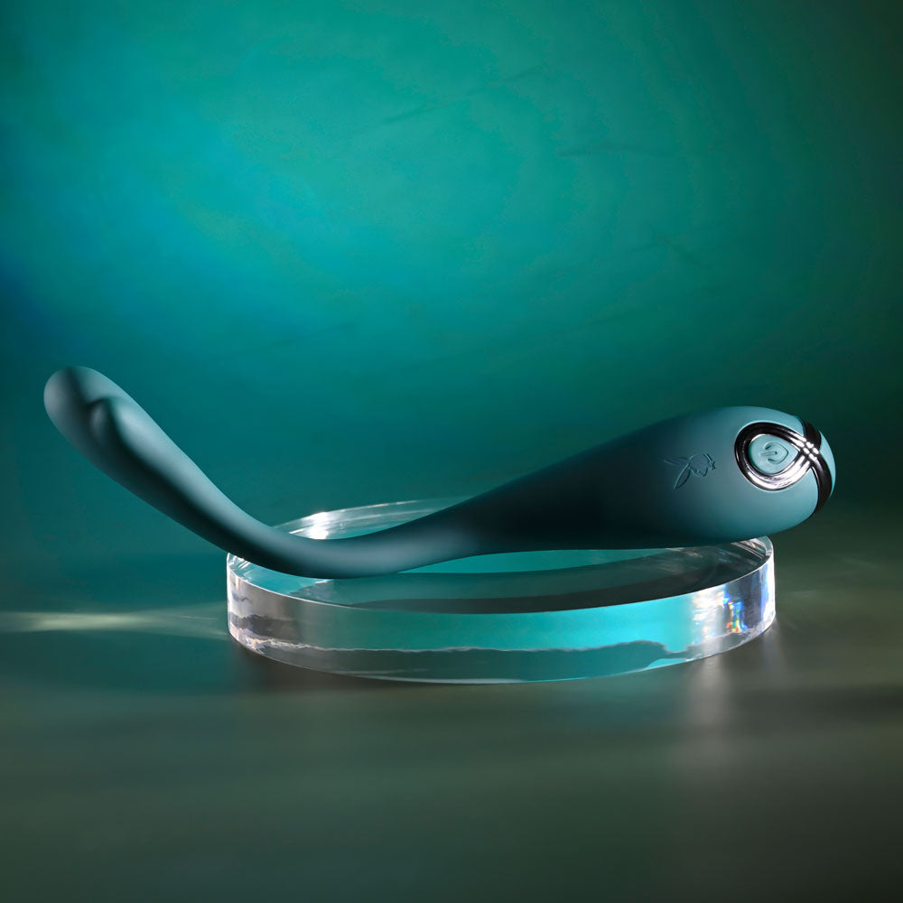 Playboy Pleasure PINPOINT PERFECTION - Green 19.3cm Poseable Bendable Vibrator