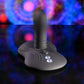 Playboy Pleasure SITTIN & SPINNIN - Black Spinning Vibrator & Grinder Pad with Remote