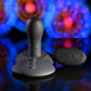 Playboy Pleasure SITTIN & SPINNIN - Black Spinning Vibrator & Grinder Pad with Remote