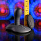 Playboy Pleasure SITTIN & SPINNIN - Black Spinning Vibrator & Grinder Pad with Remote