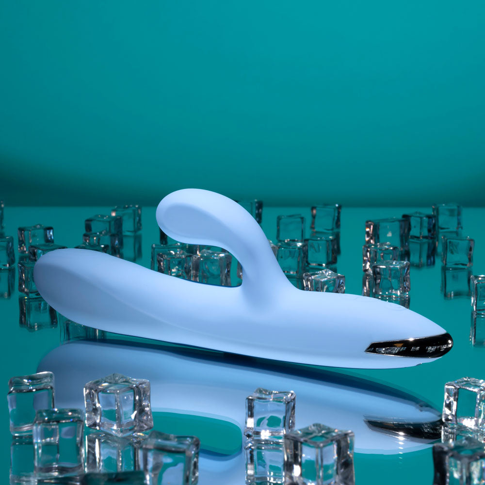 Playboy Pleasure UP AND AWAY Blue 26.7cm Rabbit Vibrator