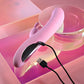 Playboy Pleasure RUB ME RIGHT - Pink 23.2cm Thrusting Rabbit Vibrator