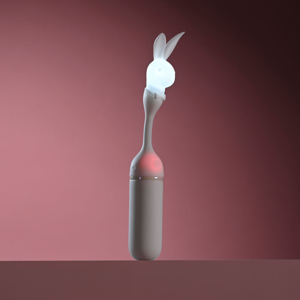 Playboy Pleasure LUCKY CHARM Light Up Rabbit Head Vibrator