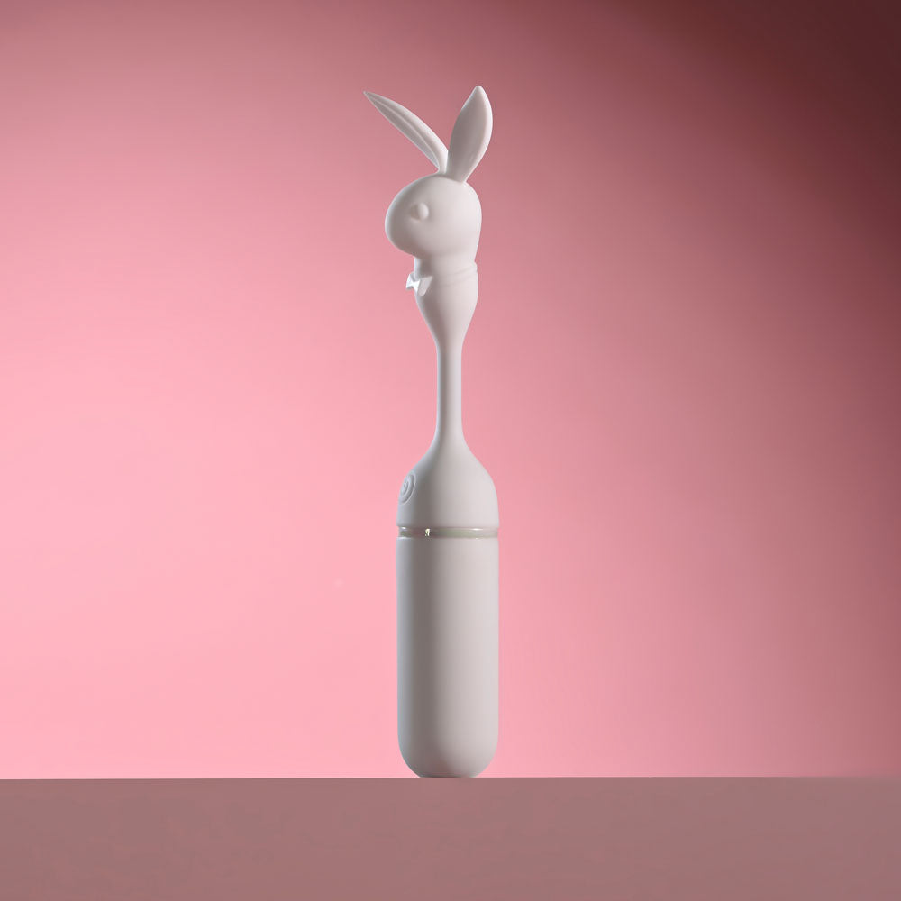 Playboy Pleasure LUCKY CHARM Light Up Rabbit Head Vibrator