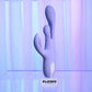 Playboy Pleasure NUBBIN RUBBIN - Purple 24.1cm Thrusting Rabbit Vibrator