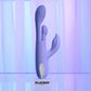 Playboy Pleasure NUBBIN RUBBIN - Purple 24.1cm Thrusting Rabbit Vibrator