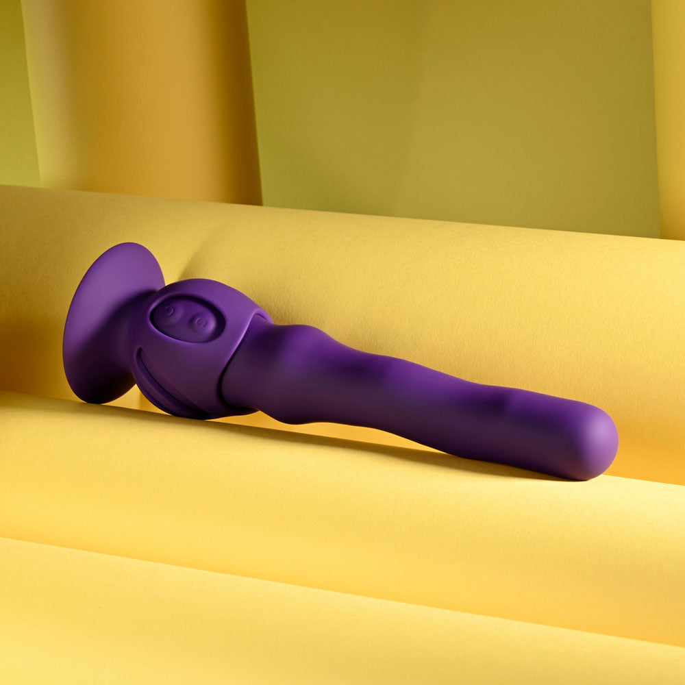 Playboy Pleasure WIGGLE IT - Purple Wiggling Shaft Vibrator
