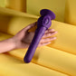 Playboy Pleasure WIGGLE IT - Purple Wiggling Shaft Vibrator