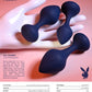 Playboy Pleasure TAIL TRAINER Black Butt Plugs - Set of 3 Sizes