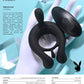 Playboy Pleasure TRIPLE PLAY Black USB Rechargeable Cock Ring w Wireless Remote