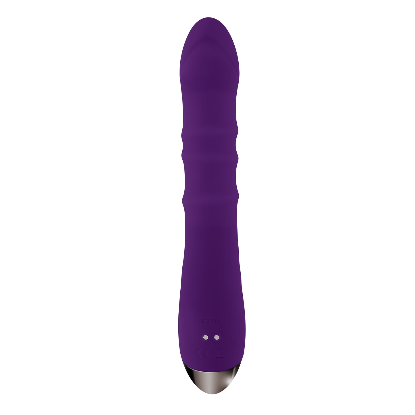 Playboy Pleasure HOP TO IT - Purple 23.5cm Thrusting Rabbit Vibrator