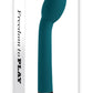 Playboy Pleasure ON THE SPOT Blue 21.6cm USB Rechargeable G-Spot Vibrator