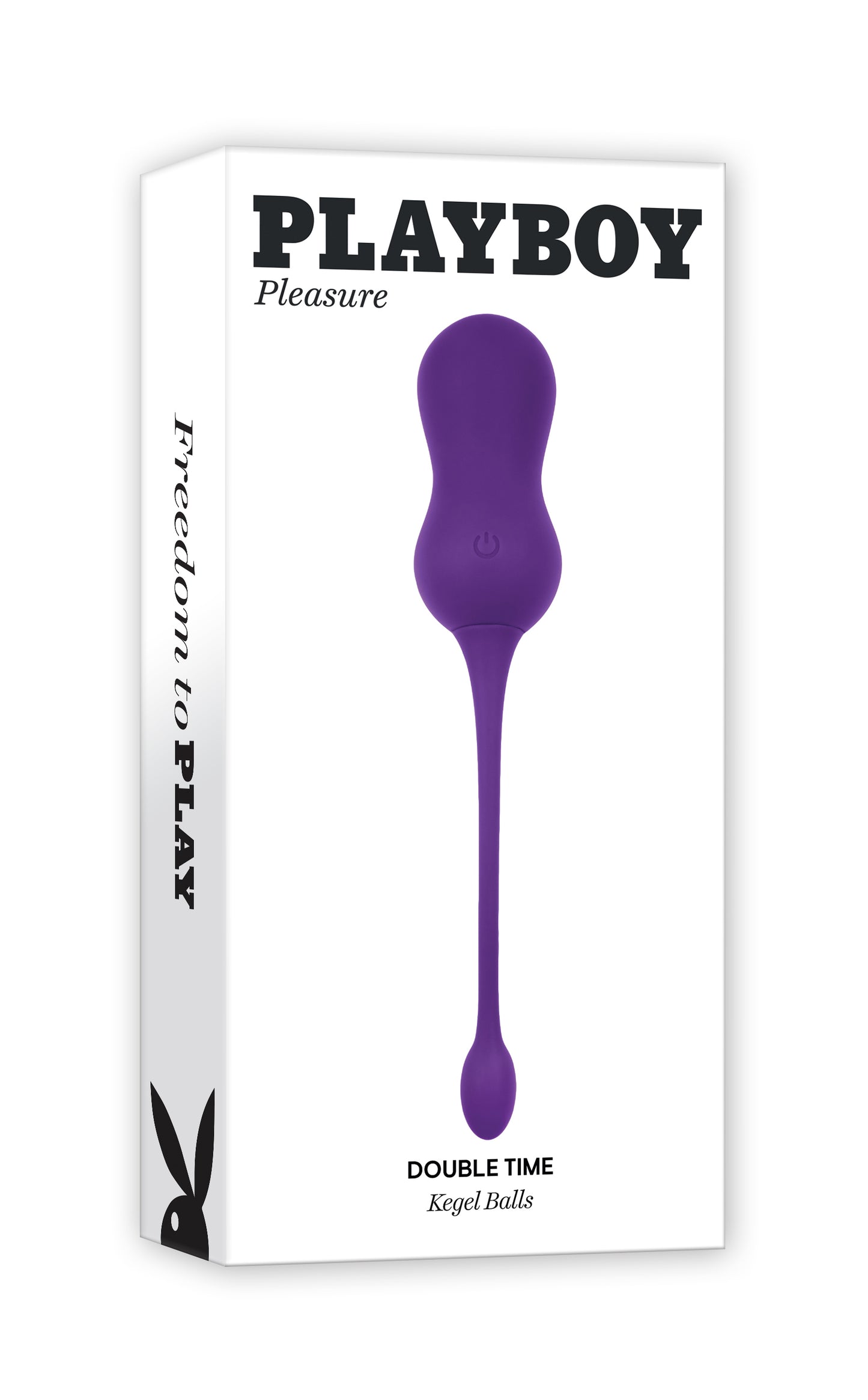 Playboy Pleasure DOUBLE TIME Purple USB Rechargeable Vibrating Kegel Balls