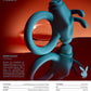 Playboy Pleasure BUNNY BUZZER Green USB Rechargeable Vibrating Cock Ring