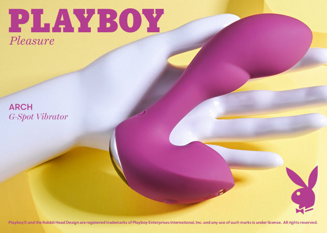 Playboy Pleasure ARCH Purple 14.1cm USB Rechargeable G-Spot Vibrator