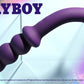 Playboy Pleasure THE SEEKER Purple 20.3cm USB Rechargeable Double Ended Vibrator