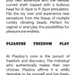 Playboy Pleasure THE SEEKER Purple 20.3cm USB Rechargeable Double Ended Vibrator