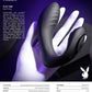Playboy Pleasure PLAY TIME Black 12.7cm USB Rechargeable G-Spot P-Spot Vibrator